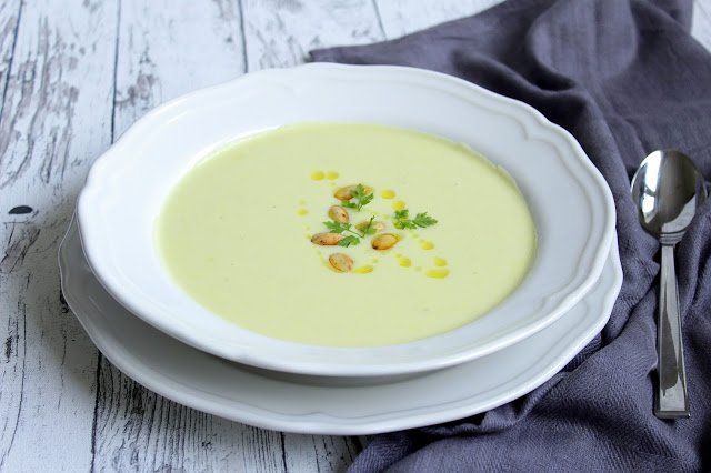 Kartoffel-Mandel-Suppe,Kartoffelsuppe,Thermomix Rezept