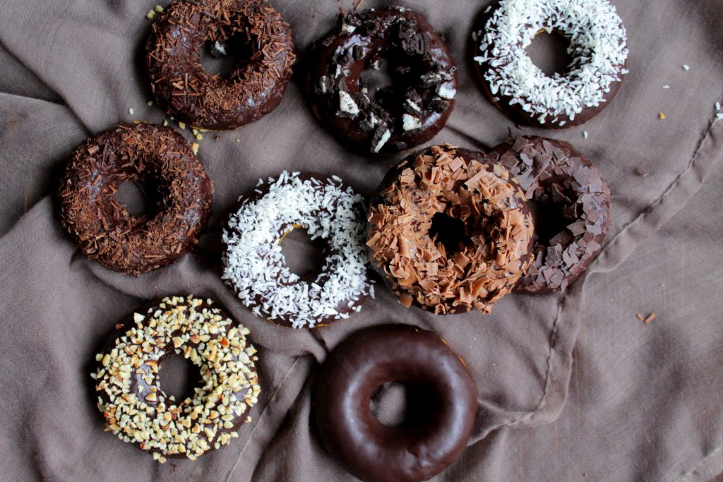 Schokoladen Donuts