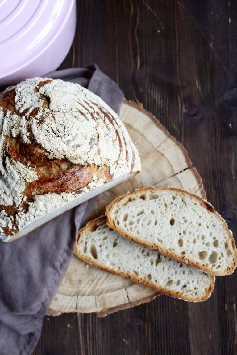 Mischbrot Mit Roggen Mit Langer Teigführung