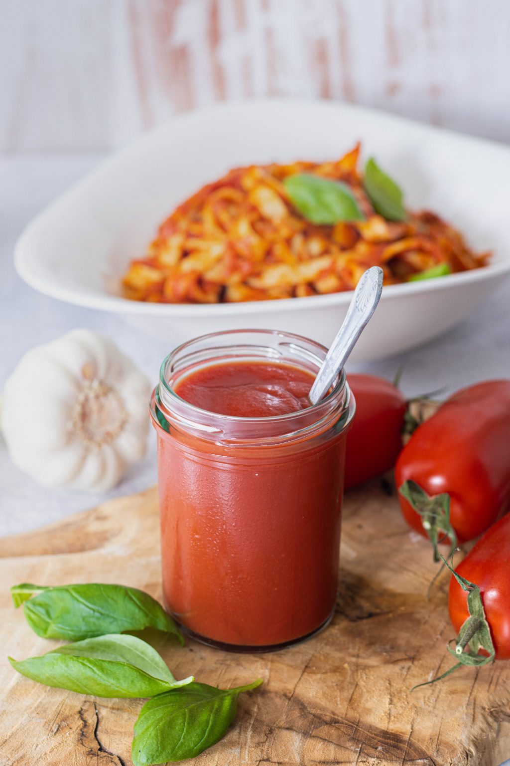 Tomaten-Knoblauchsauce – food with love