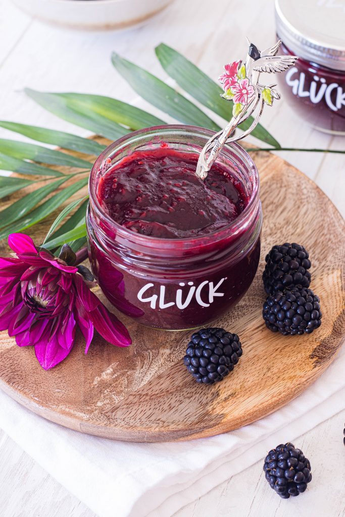 Brombeer Glück im Glas | Brombeer Marmelade – Food with Love ...