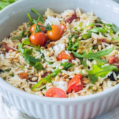 Mediterraner Orzo Salat-2