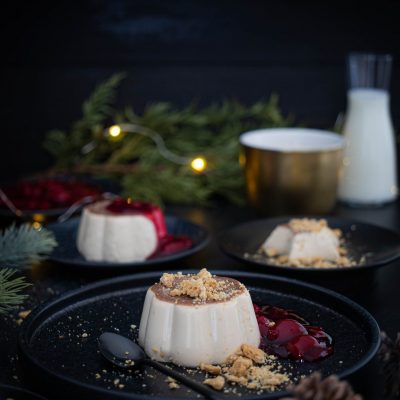 Weihnachtliche Panna Cotta